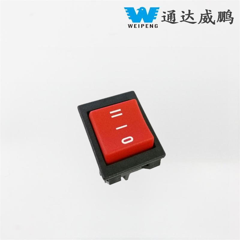 6핀 3위치 이중 재설정 16A 고전류 스위치