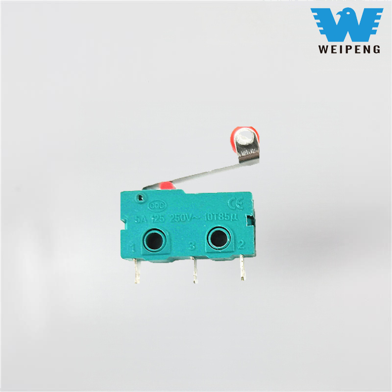 3개의 다리가 있는 레버 롤러 마이크로 스위치